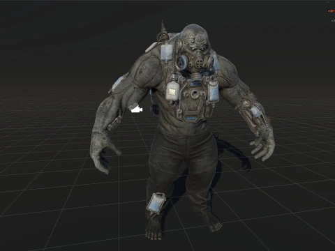 Super ZombieDrednout 3D Model