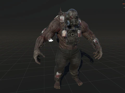 Super ZombieDrednout 3D Model