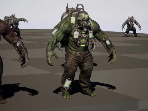 Super ZombieDrednout 3D Model