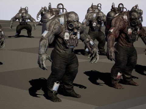 Super ZombieDrednout 3D Modell