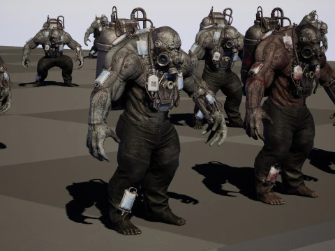 Super ZombieDrednout 3D Model