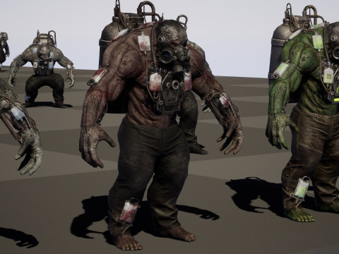 Super ZombieDrednout 3D Modell