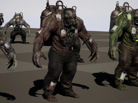 Super ZombieDrednout 3D Model