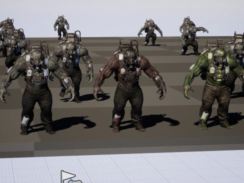 Super ZombieDrednout 3D Model