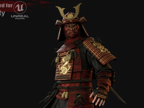 Samuray rem3 3D Model