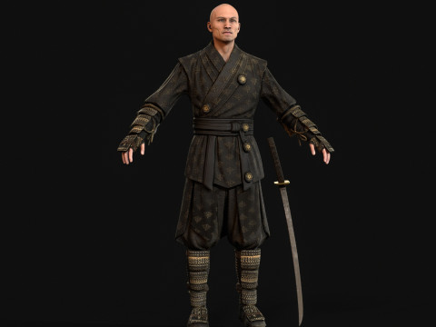 武士雷姆3 3D 模型