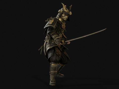 武士雷姆3 3D 模型