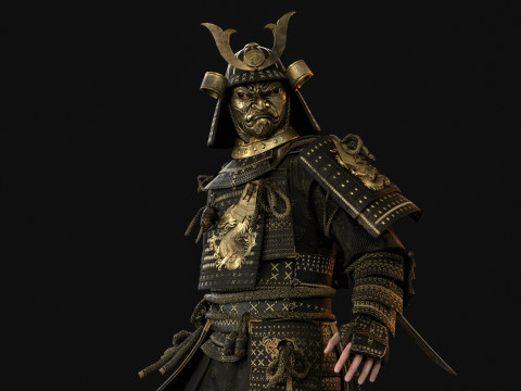 武士雷姆3 3D 模型