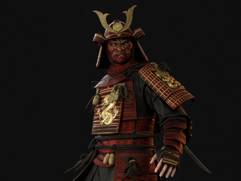 武士雷姆3 3D 模型