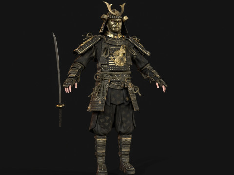 武士雷姆3 3D 模型