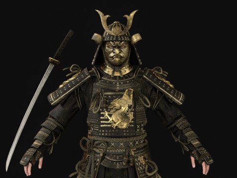 武士雷姆3 3D 模型