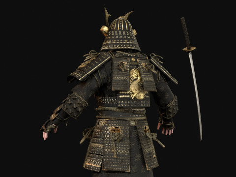 武士雷姆3 3D 模型