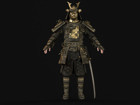 武士雷姆3 3D 模型