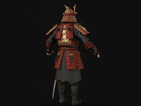 武士雷姆3 3D 模型