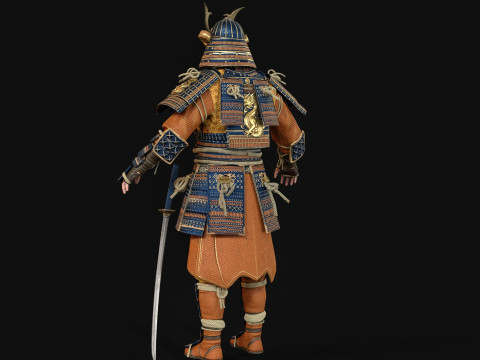 武士雷姆3 3D 模型