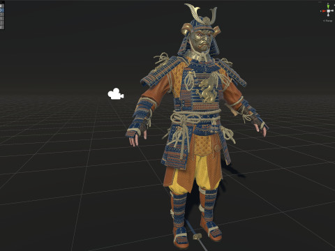 武士雷姆3 3D 模型