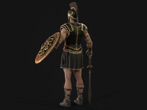 神话战士1 3D 模型