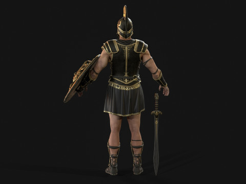 神话战士1 3D 模型