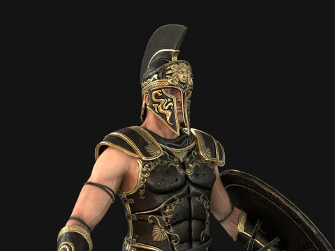 神话战士1 3D 模型