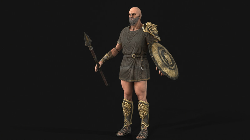 신화워러2 3D 모델 .c4d .max .obj .3ds .fbx .stl .blend 