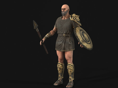 Efsane Savaşçı2 3D Model