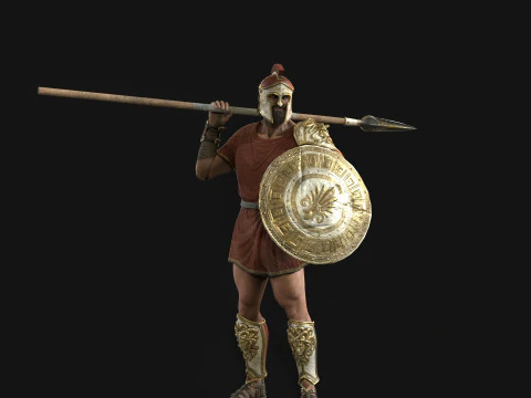 MythWarror2 3D Model