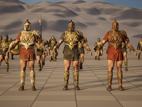 신화워러2 3D 모델