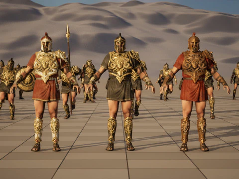 MythWarror2 3D Model