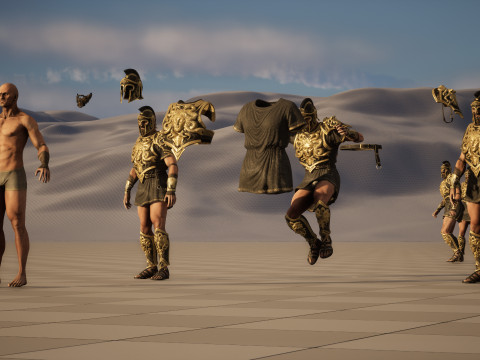 신화워러2 3D 모델