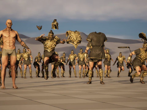 MythWarror2 3D Model