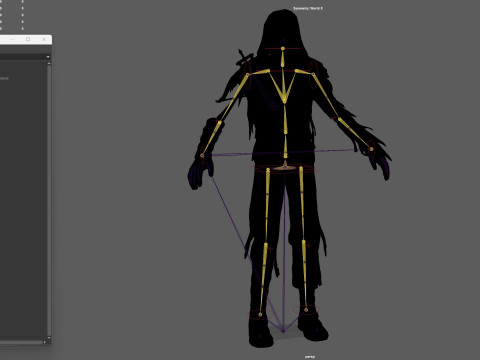 Skeleton Crossbowman 3D Model