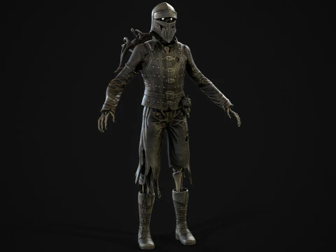 Skeleton Crossbowman2 3D Model