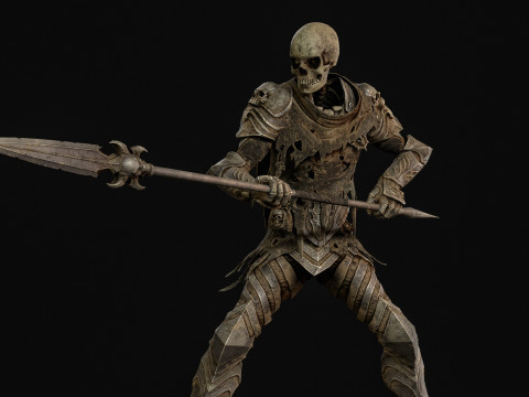 Penjaga Makam2 Model 3D