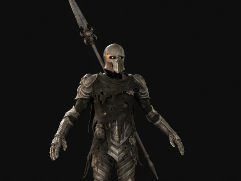 Penjaga Makam2 Model 3D