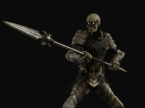 Penjaga Makam2 Model 3D