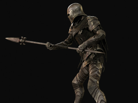 Penjaga Makam2 Model 3D