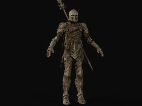 Penjaga Makam2 Model 3D