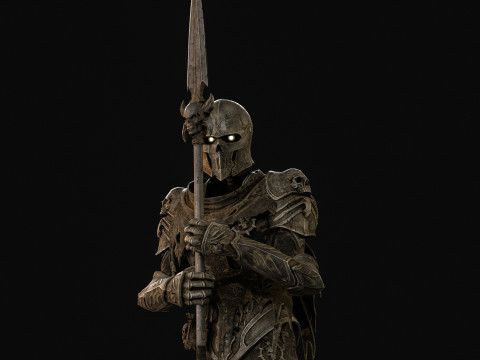 Penjaga Makam2 Model 3D