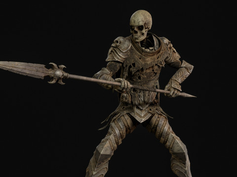 Penjaga Makam2 Model 3D