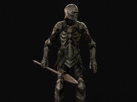 Penjaga Makam2 Model 3D