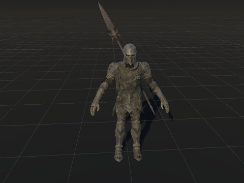 Penjaga Makam2 Model 3D