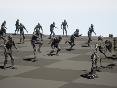 Penjaga Makam2 Model 3D