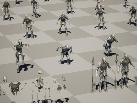 Penjaga Makam2 Model 3D