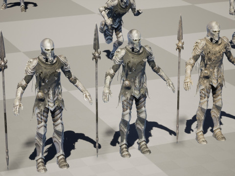 Penjaga Makam2 Model 3D