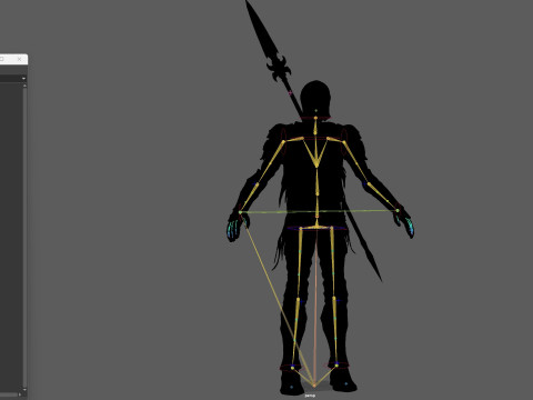 Penjaga Makam2 Model 3D