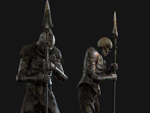 Penjaga Makam3 Model 3D