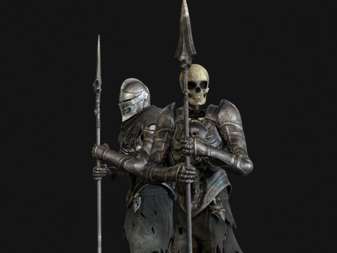 Penjaga Makam3 Model 3D