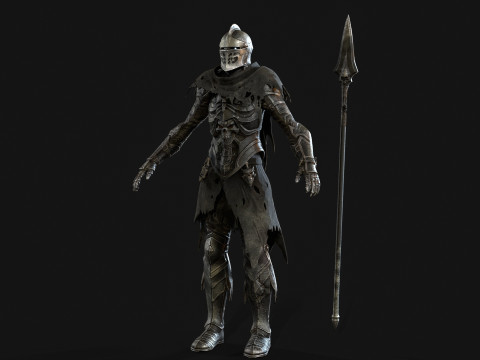 Penjaga Makam3 Model 3D