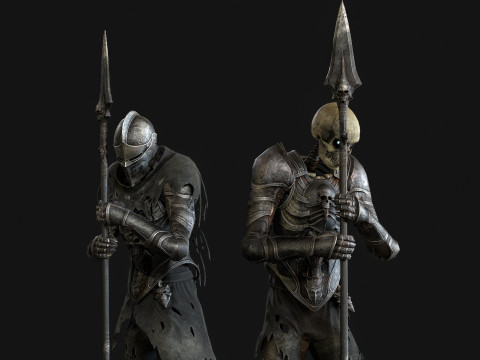 Penjaga Makam3 Model 3D