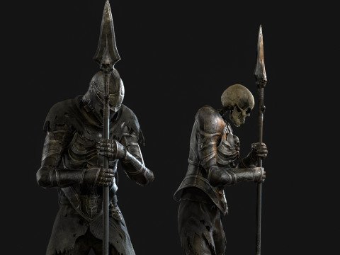 Penjaga Makam3 Model 3D